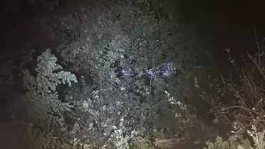 Bolu Dağı'nda Kamyonet Uçuruma Yuvarlandı