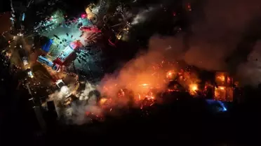 Mudurnu'da Yangın Kontrol Altına Alındı
