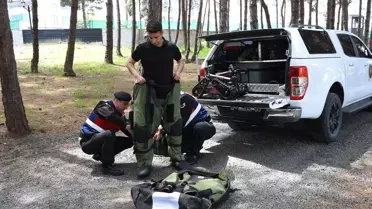 Bomba uzaktan müdahale aracı 'TMR-II Halil' jandarmanın hayat kurtaran yardımcısı