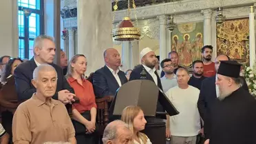 Bozcaada'daki Meryem Ana Kilisesi Yeniden Açıldı