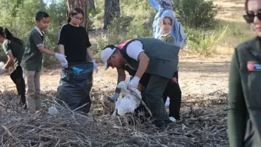 Bozyazı'da Orman Temizliği Etkinliği