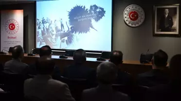 Brüksel'de 15 Temmuz Demokrasi ve Milli Birlik Günü Anma Programı
