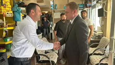 Kaymakam Koşansu Esnafı Ziyaret Etti