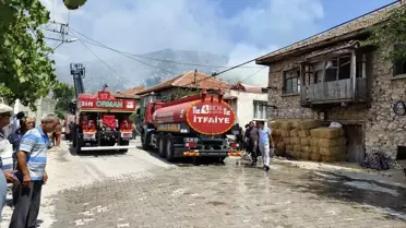 Bucak'ta Yangın: 6 Kişi Dumandan Etkilendi