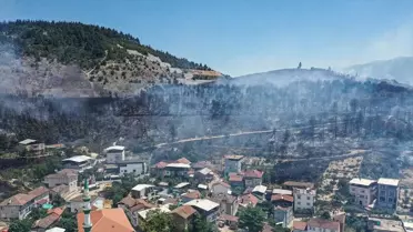 Bursa'da Yangın Kontrol Altına Alındı