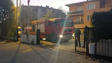 Bursa'da Sağlık Müdürlüğü'nde Yangın
