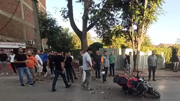 Yenişehir'de Motosiklet Kazası: Sürücü Ağır Yaralı