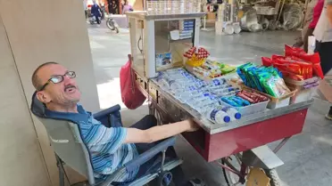 İnegöl Belediyesi'nden Engelli Satıcıya Destek