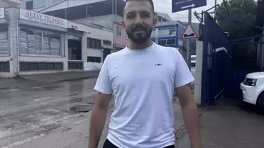 Bursa'da Hareket Eden Minibüs Durduruldu