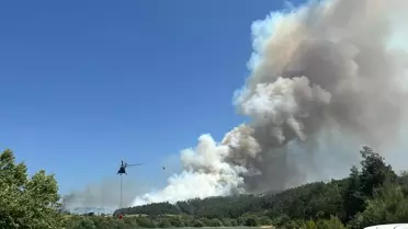 Bursa'da Yangın Mücadelesi