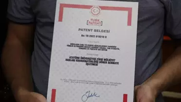 Erzurum'da Temassız Ölçüm Sistemi Tescillendi