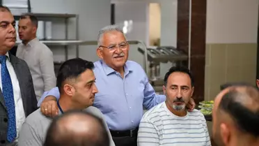 Büyükkılıç'tan KASKİ Ziyareti