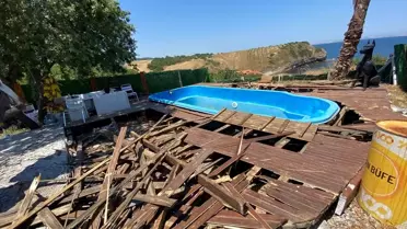 Çanakkale'de 21 Kaçak Yapı Yıkıldı