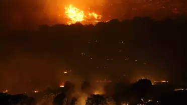 Çanakkale'de Orman Yangını Kontrol Altında