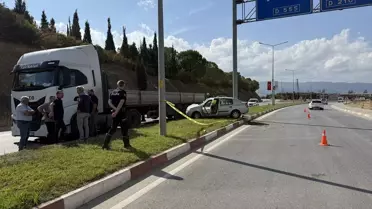 Çan'da Tır-Otomobil Kazası: 1 Ölü, 2 Yaralı