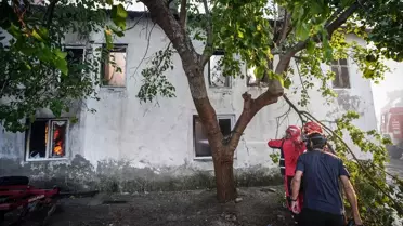 Alevlerin sardığı köyde kayıp büyük: 2 ton yağım vardı, hepsi yandı