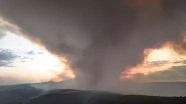 Gelibolu'da Orman Yangınına Mücadele