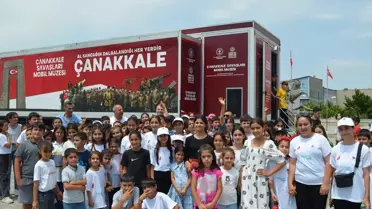 Mobil Müze Tırı Bulanık'ta