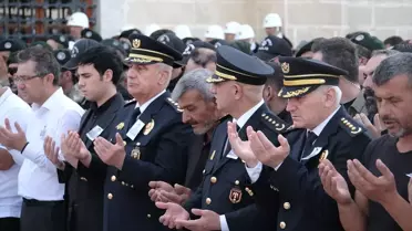 Kazada Hayatını Kaybeden Polis Memuru Defnedildi