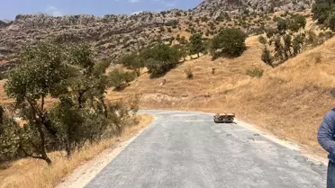 Çermik'te Kilitli Parke Taşı Çalışmaları Devam Ediyor