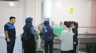 Cizre'de Okul Kantinleri Denetlendi