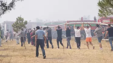 ÇOMÜ Yangınla İlgili Açıklama Yaptı