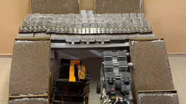 Çorum'da Operasyon: 57 Bin Makaron Ele Geçirildi
