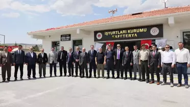 Çorum'da ceza infaz kurumunda yapılan mescide şehit Cengiz Yiğit'in adı verildi