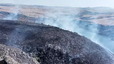 Çorum'da Yangın: 1000 Dekar Alan Zarar Gözlemlendi
