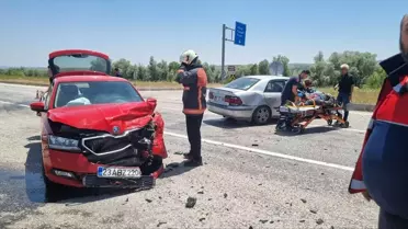 Çorum'da Trafik Kazası: 4 Yaralı