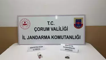 Alaca'da Uyuşturucu Operasyonu