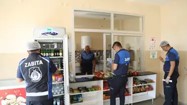 Çubuk'ta Okul Kantinlerine Denetim