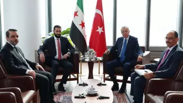 Erdoğan, New York'ta Şara ile Görüştü