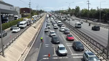 Gebze'de Zincirleme Kaza: 2 Yaralı