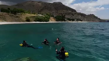 Adilcevaz'da Dalış Okulu Açıldı