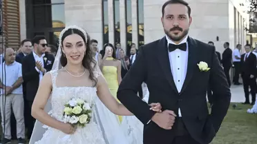 Danıştay Başsavcısı Cevdet Erkan'ın kızı dünyaevine girdi