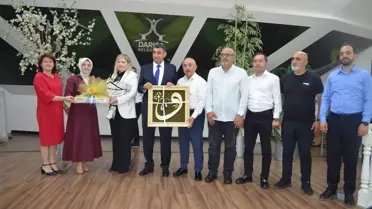 Kaymakam Kara'dan Darıcalılara Veda Yemeği