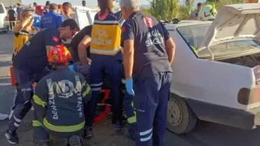 Denizli'de feci kaza! 1 ölü, 5 yaralı