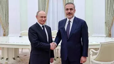 Fidan ve Putin Görüştü