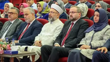 Diyanet İşleri Başkanı Erbaş, Başkanlık personeliyle bayramlaştı