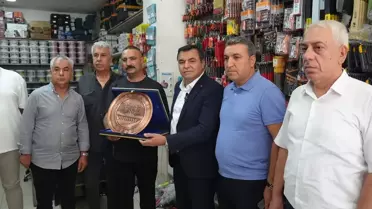 Cesur Esnafa Plaket