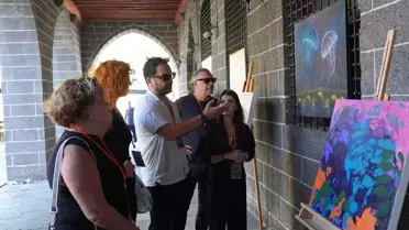 Diyarbakır'da Uluslararası Sanat Sergisi