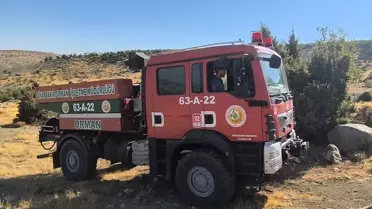 Lice'deki Orman Yangını Söndürüldü