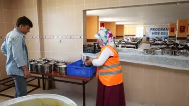 Dodurga'da Sıcak Yemek Hizmeti
