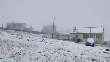 Yüksek Kesimlerde Kar Yağışı