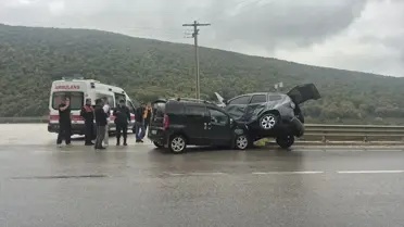 Düzce'de Trafik Kazası: 3 Yaralı