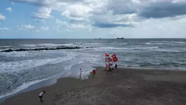 Düzce ve Sakarya'da Denize Giriş Yasaklandı