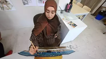 Sanatçı Betül Kara'nın Filistin'e Duyarlı Projesi