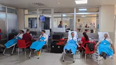 Edirne Adliyesi'nde Kan Bağışı Kampanyası