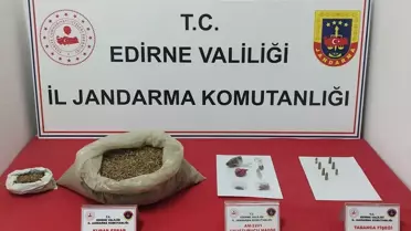 Edirne'de Uyuşturucu Operasyonu